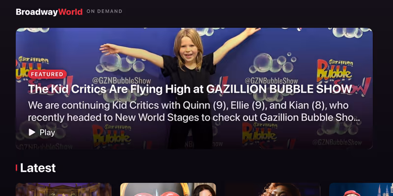 Wake Up With BroadwayWorld June 25, 2026 - BroadwayWorld Unveils New Redesigned Website & On Demand TV Apps and More Image