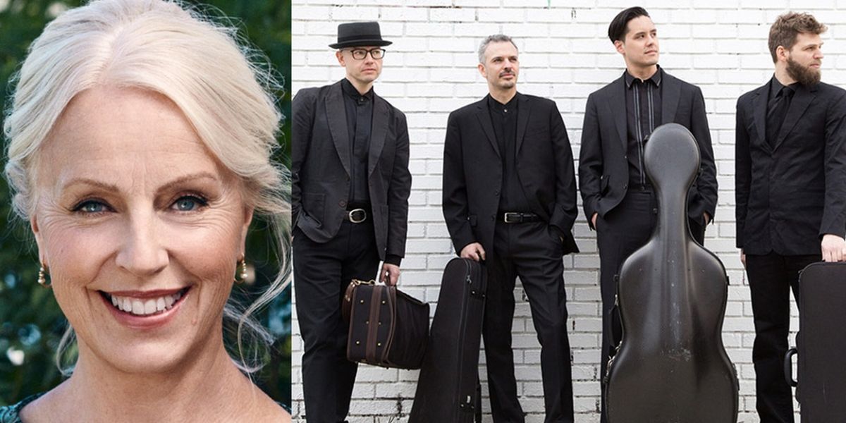 92NY to Present Brooklyn Rider with Anne Sofie von Otter in SONGS OF LOVE AND DEATH