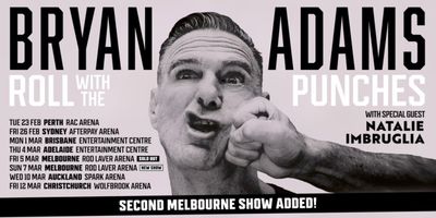 Bryan Adams ROLL WITH THE PUNCHES Tour to Add Second Melbourne Show Photo