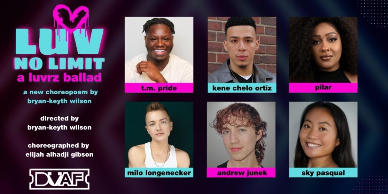 Bryan-Keyth Wilson's LUV NO LIMIT/ a luvrz ballad is Coming to The Downtown Urban Arts Festival  Image