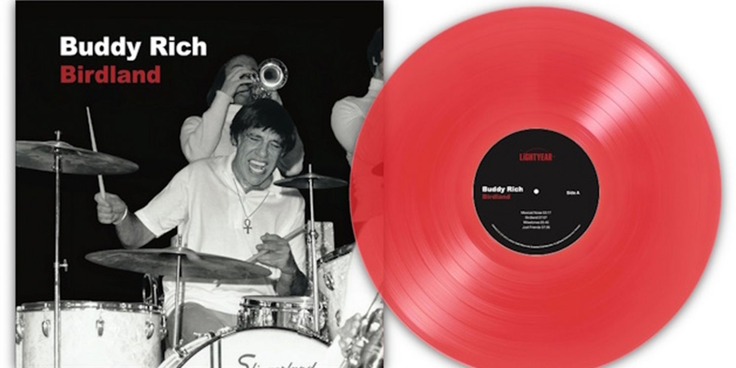 Buddy Rich's 'Birdland' LP To Be Re-Released On Limited Edition Translucent Red Vinyl  Image