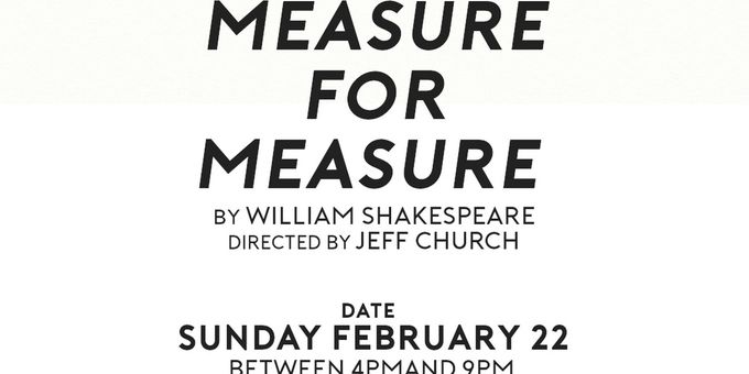 Burbage Theatre Co to Hold Auditions for MEASURE FOR MEASURE Photos