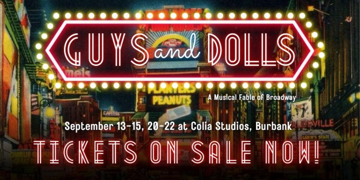 GUYS AND DOLLS to be Presented at Colia Studios in September