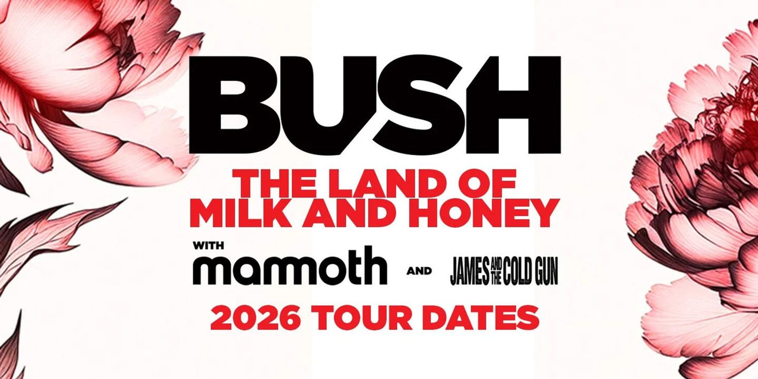 Bush Announces Clearwater Stop of THE LAND OF MILK AND HONEY TOUR  Image