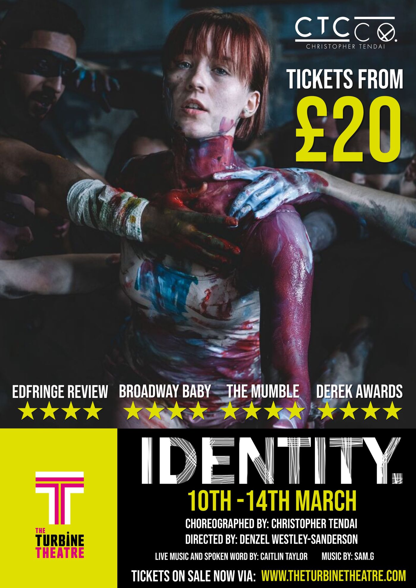 CTC Dance Company Presents IDENTITY At The Turbine Theatre CTC Dance Company Presents IDENTITY At The Turbine Theatre Image