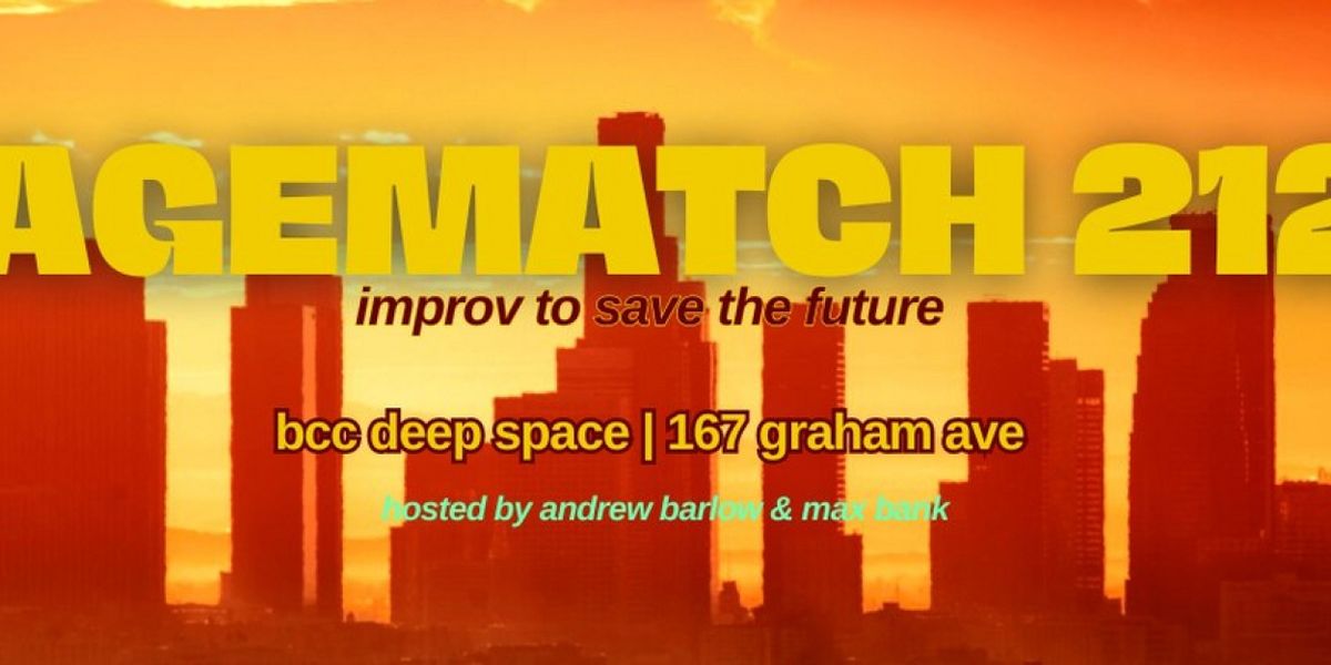 CAGE MATCH, New York City's Most Dangerous Improv Show, Moves To Brooklyn Comedy Collective