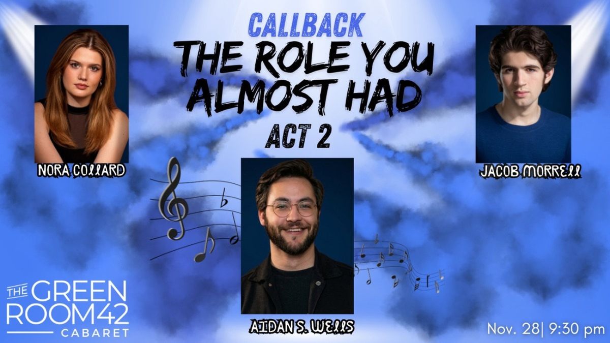 CALLBACK Concert Will Return to The Green Room 42 in November
