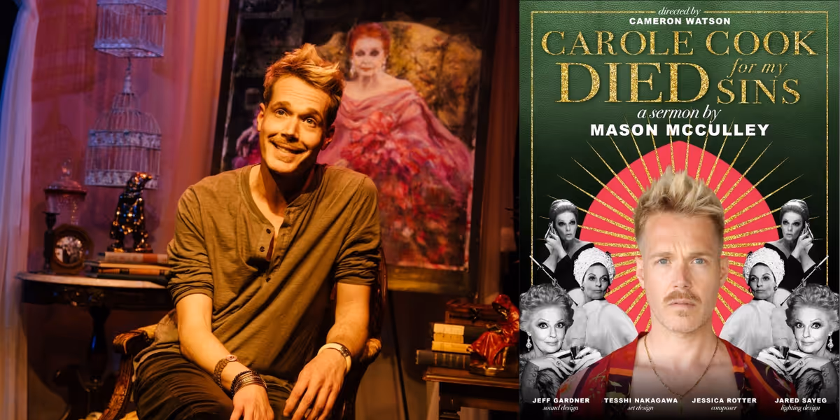 CAROLE COOK DIED FOR MY SINS Will Open Virginia Samford Theatre's 25/26 Season