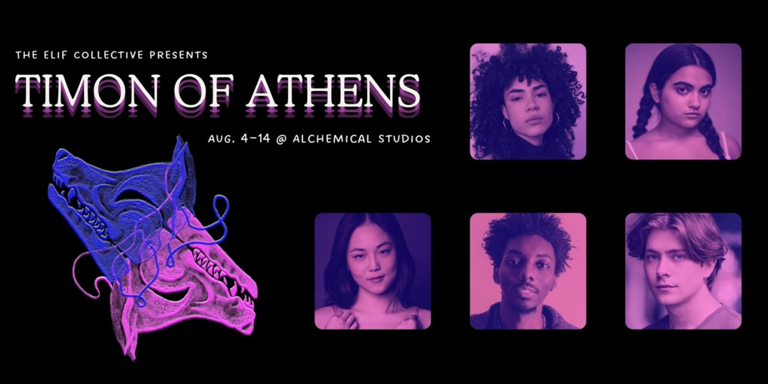 Cast Announced For THE ELIF COLLECTIVE'S TIMON OF ATHENS  Image
