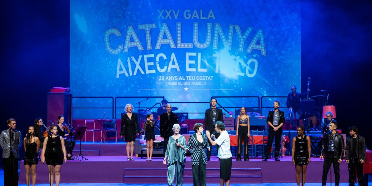 CATALUNYA AIXECA EL TELÓ celebra 25 años reivindicando el teatro con una gran gala en el Liceu