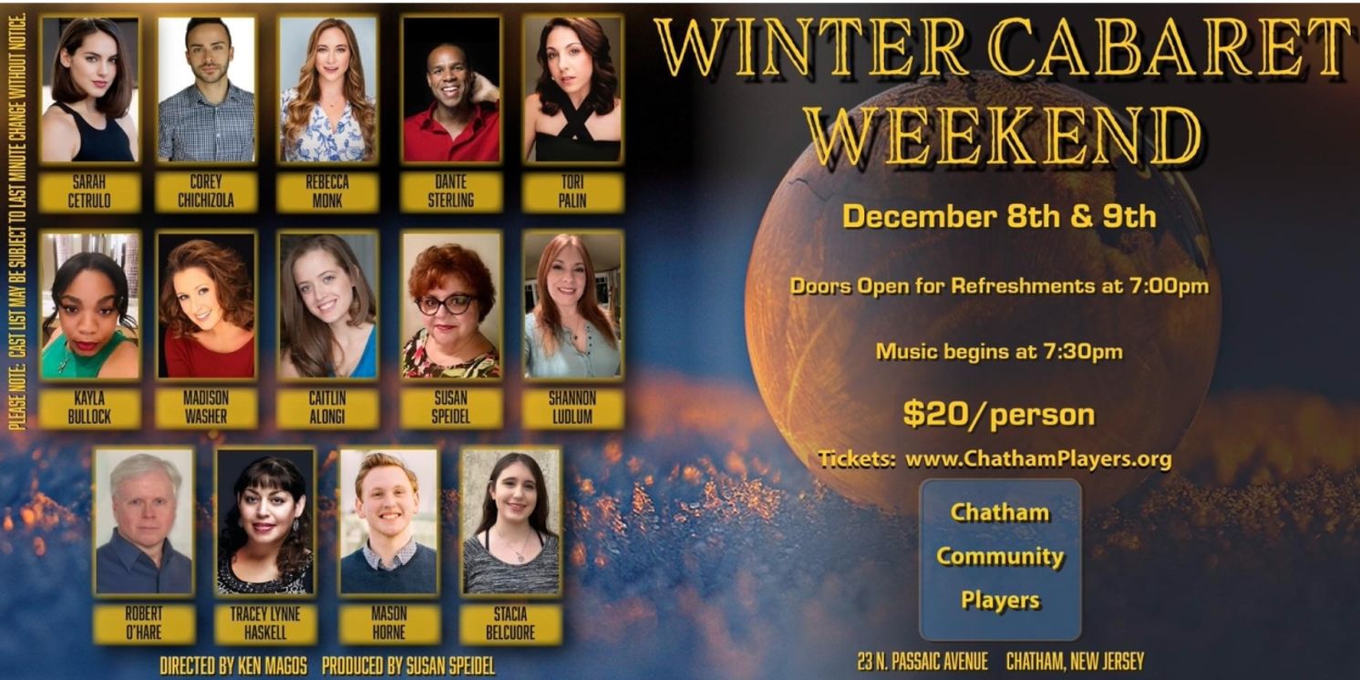 CCP's New Cabaret Series WINTER CABARET WEEKEND Begins This Month  Image