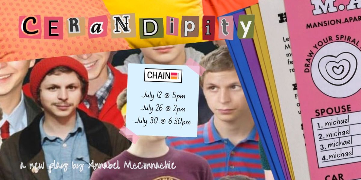 CERANDIPITY to Premiere at Chain Summer Festival With Michael Cera-Inspired Comedy