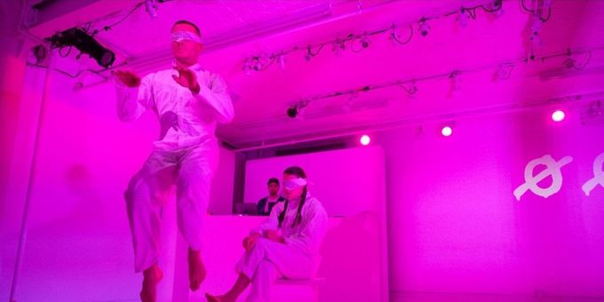 CHALK OUTLINE PORTAL Extends at Theaterlab Photos