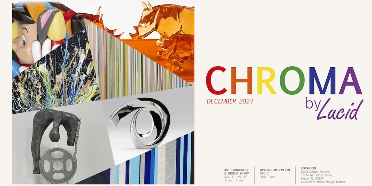 Experience CHROMA 2024 in the Lucid Design District in December