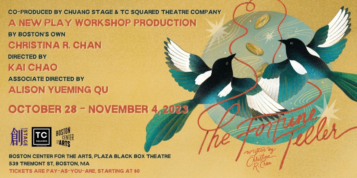 CHUANG Stage And TC2 Theatre Company Announce Workshop Production Of THE FORTUNE TELLER By Christina R. Chan