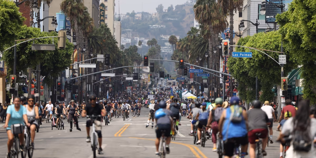 CICLAVIA - MEETS THE HOLLYWOODS to Be Held in August