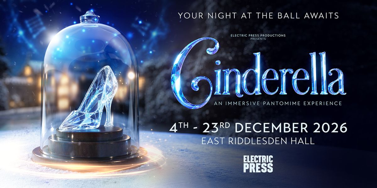 CINDERELLA: AN IMMERSIVE PANTOMIME EXPERIENCE Cast Set at East Riddlesden Hall