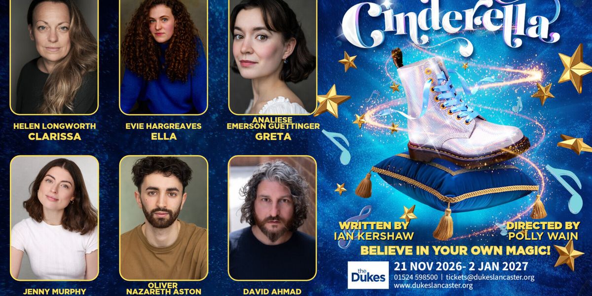 Cast Revealed for Dukes Christmas Show CINDERELLA