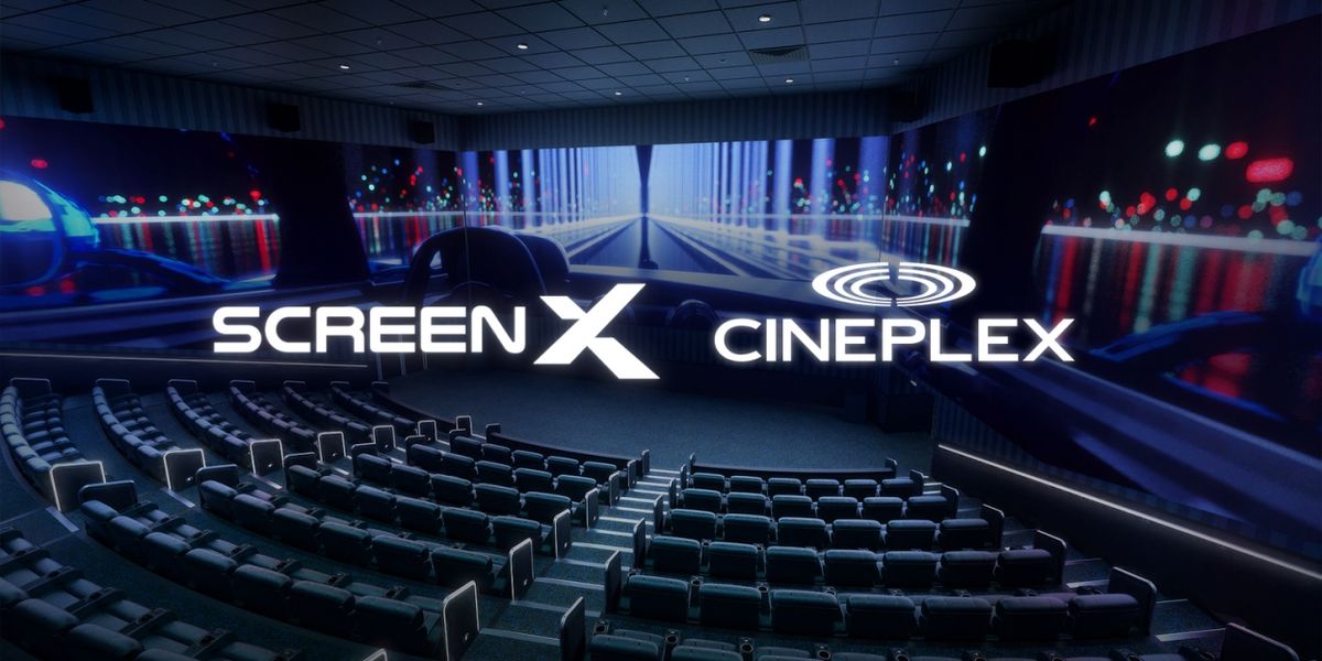 CJ 4DPLEX And Cineplex To Open Three New 270-Degree Panoramic ScreenX Auditoriums In Canada