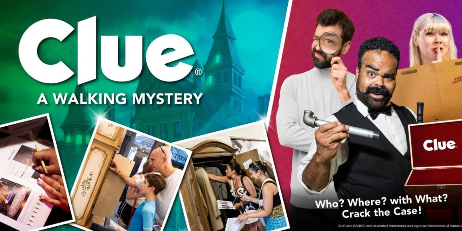 CLUE: A Walking Mystery Comes to the Warner Theatre  Image