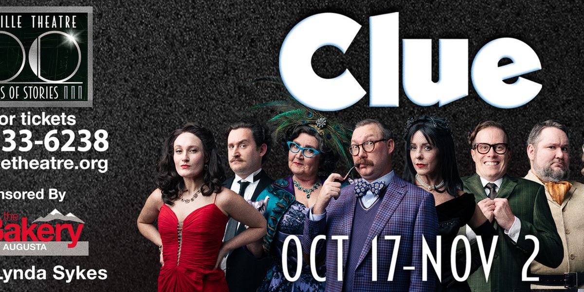 CLUE Comes to the Greenville Theatre This Month