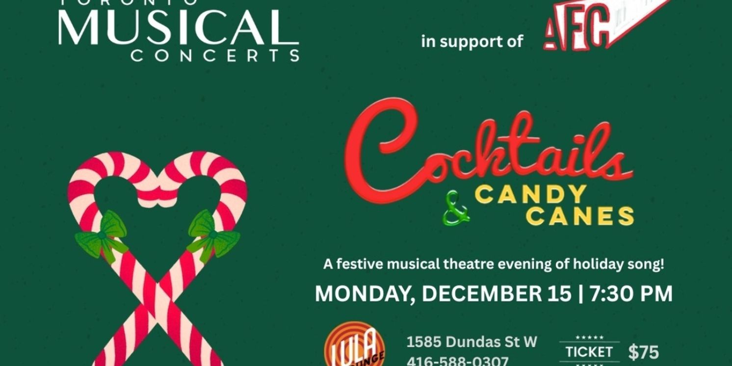 COCKTAILS & CANDY CANES Holiday Concert Will Benefit The AFC  Image