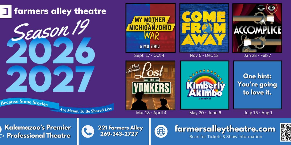 COME FROM AWAY, KIMBERLY AKIMBO, and More Set For Farmers Alley Theatre's 2026/2027 Season