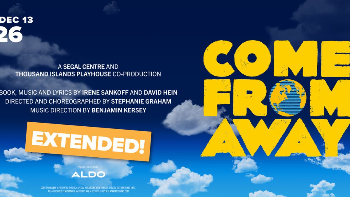 COME FROM AWAY Will Come to the Segal Centre in November
