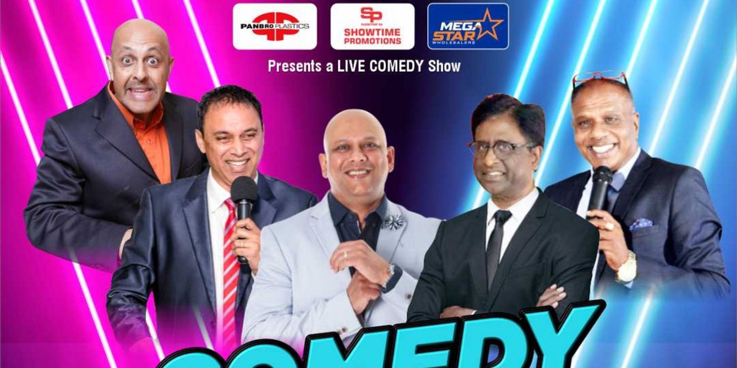 COMEDY FIESTA Opens at the Theatre of Marcellus, Emperors Palace Next Month  Image