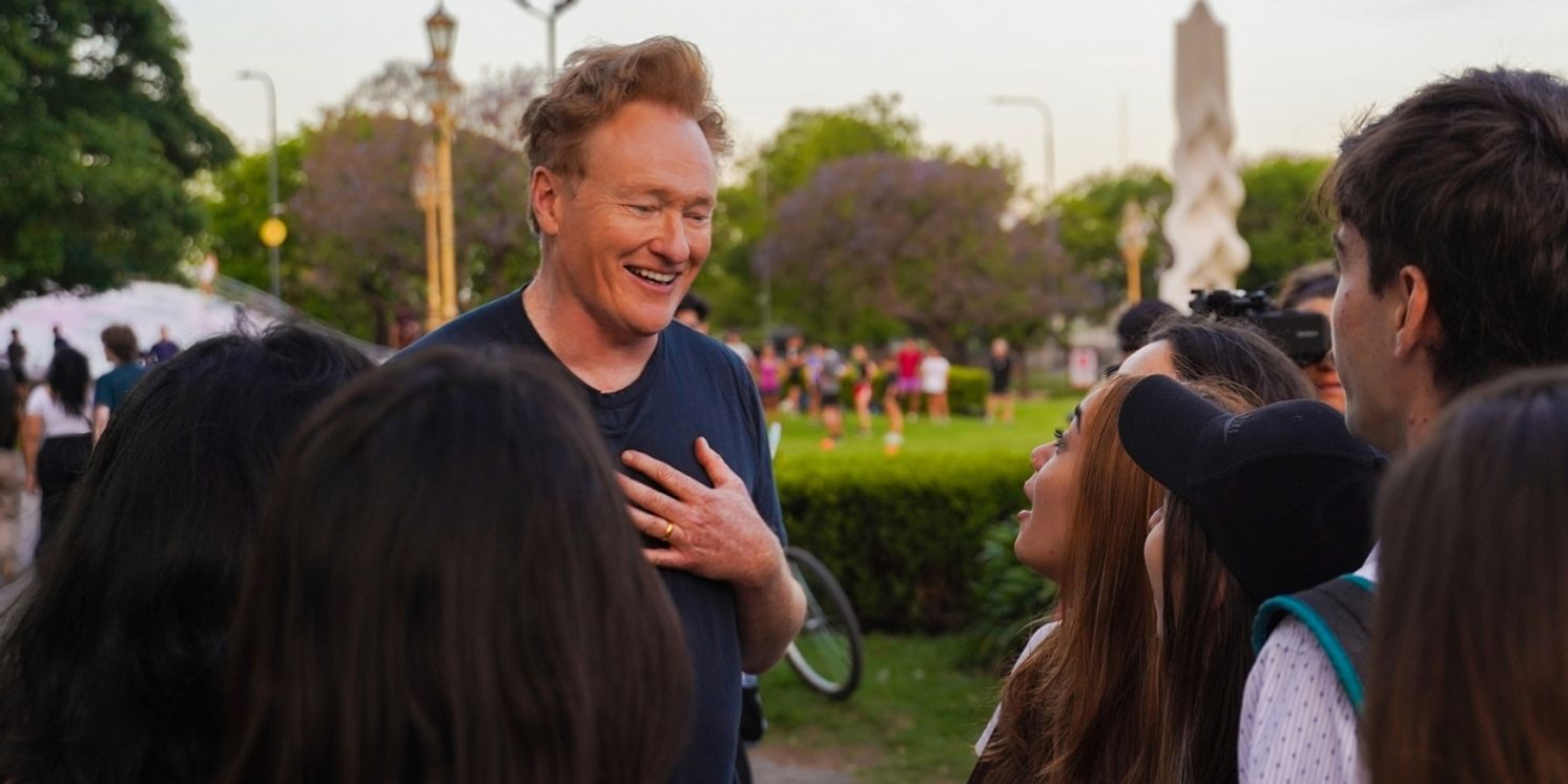 CONAN O'BRIEN MUST GO Max Travel Series Debuts in April  Image