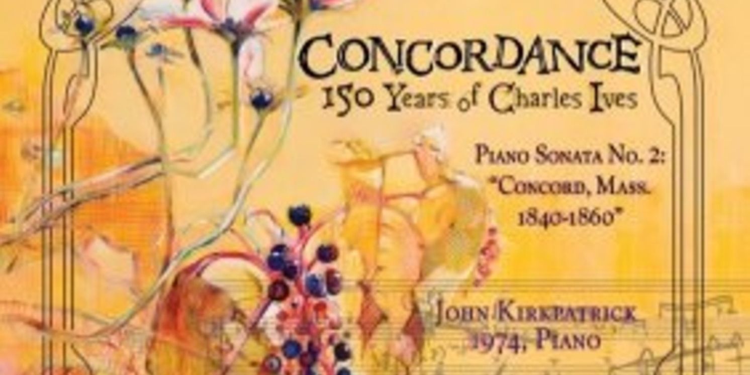 CONCORDANCE: 150 YEARS OF CHARLES IVES Released By Owsley Stanley Foundation  Image