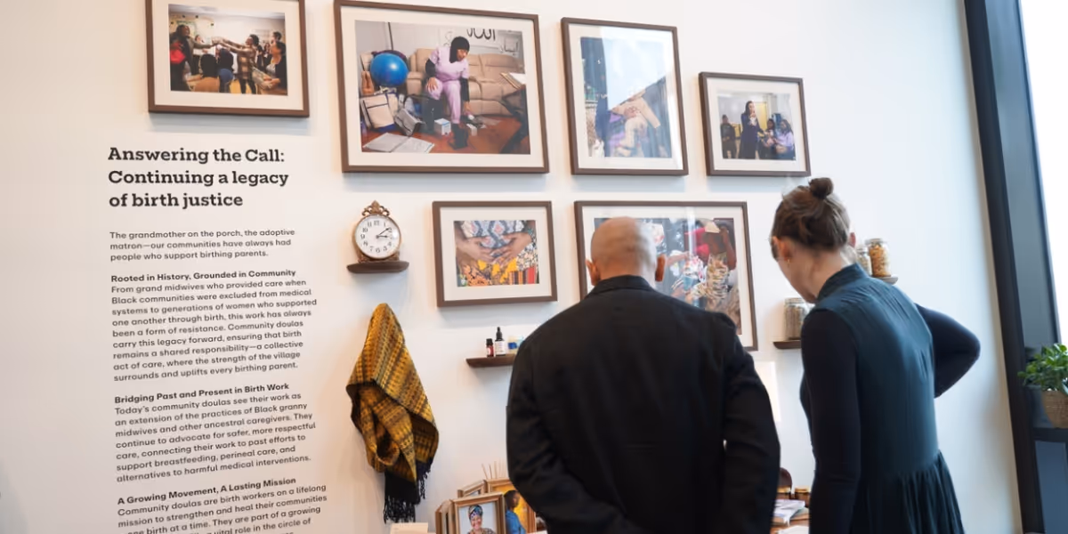 COURAGE IN CARE: COMMUNITY DOULAS AND THE JOYFUL REVOLUTION OF BIRTH On Display At Newark ArtSpace