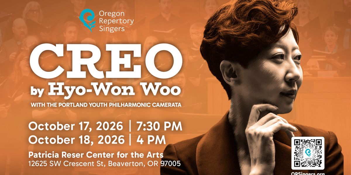 CREO to Open Oregon Repertory Singers' New Season