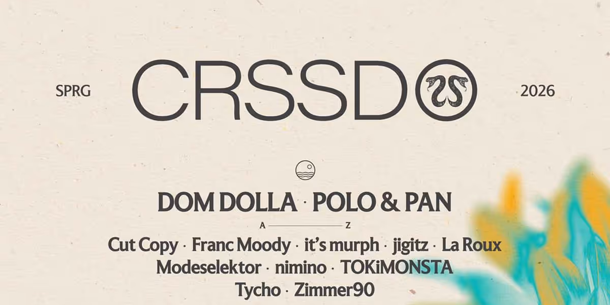 CRSSD Festival Reveals Lineup For Spring 2026 Edition