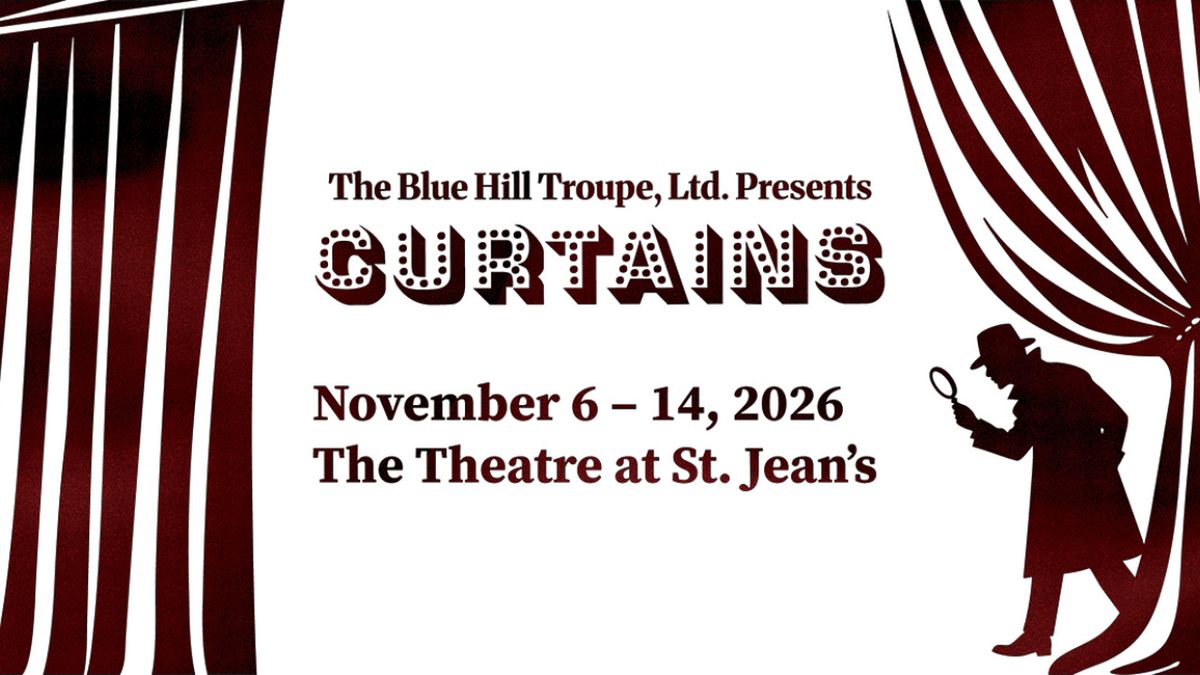 CURTAINS to Open at the Theatre at St. Jean's with Talkbacks from John Bolton