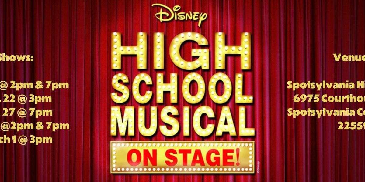 CYT Fredericksburg Will Present HIGH SCHOOL MUSICAL This Season