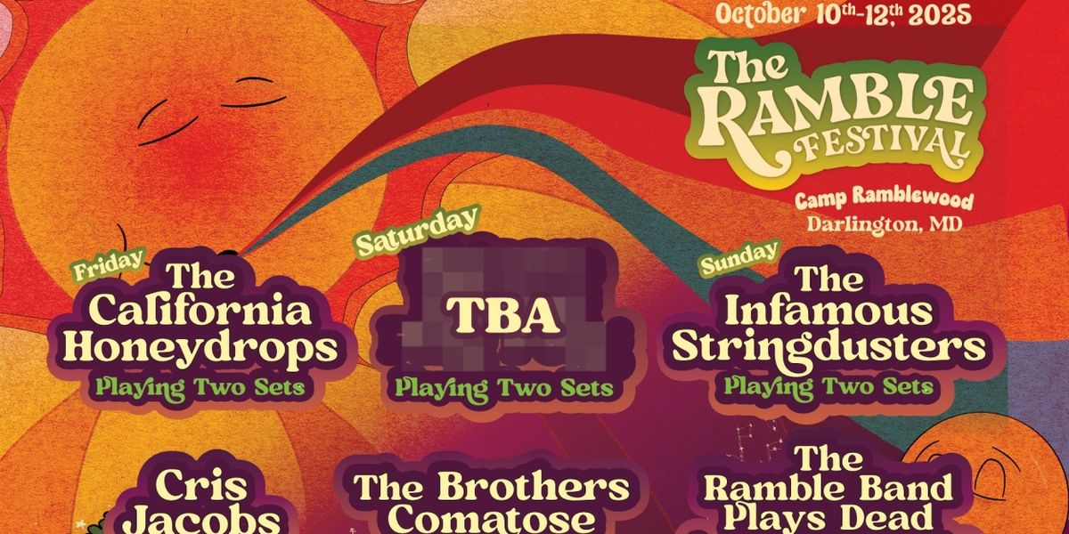 California Honeydrops & More Join 4th Annual Ramble Festival Lineup