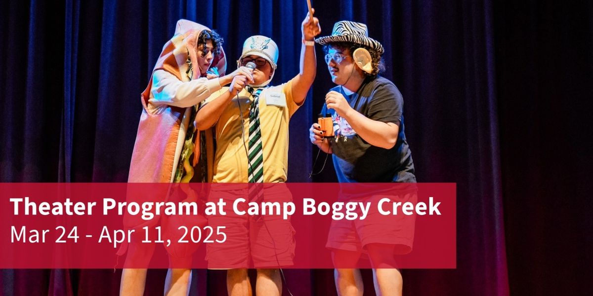 Camp Boggy Creek to Hold After-School Theater Camp with Central Florida Vocal Arts