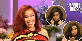 Cardi B Jokes About Her Court Case Memes, Then Sings 'Spotlight' With Jennifer Hudson
