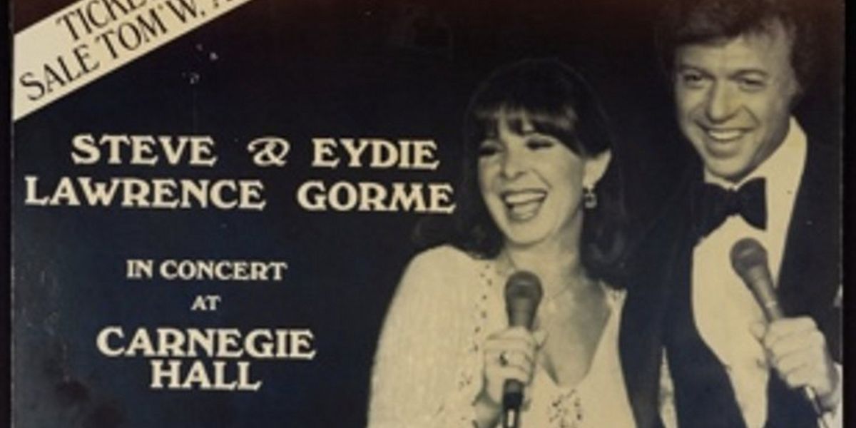 Carnegie Hall Celebrates Steve & Eydie This Valentine's Day