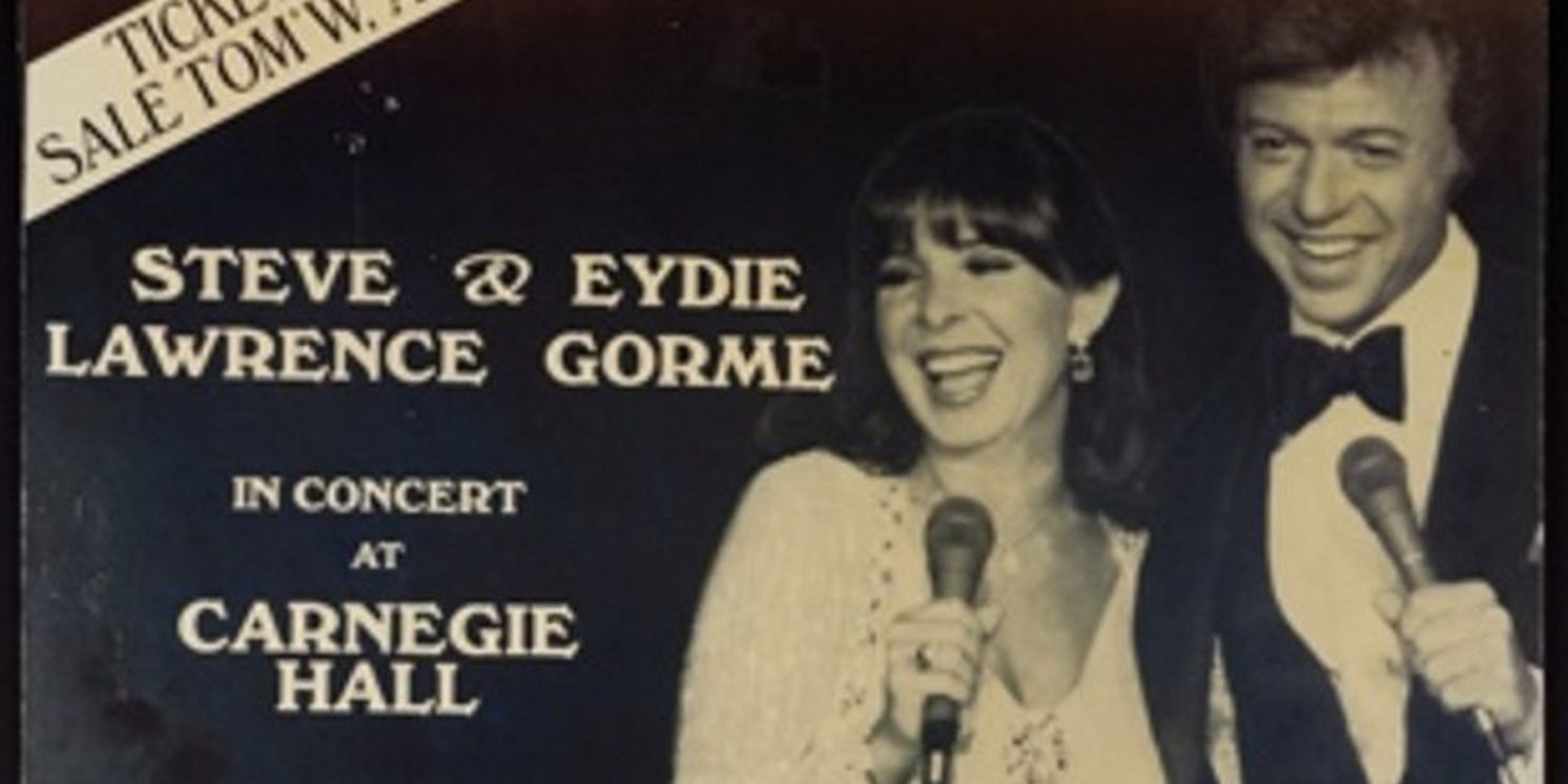 Carnegie Hall Celebrates Steve & Eydie This Valentine's Day  Image
