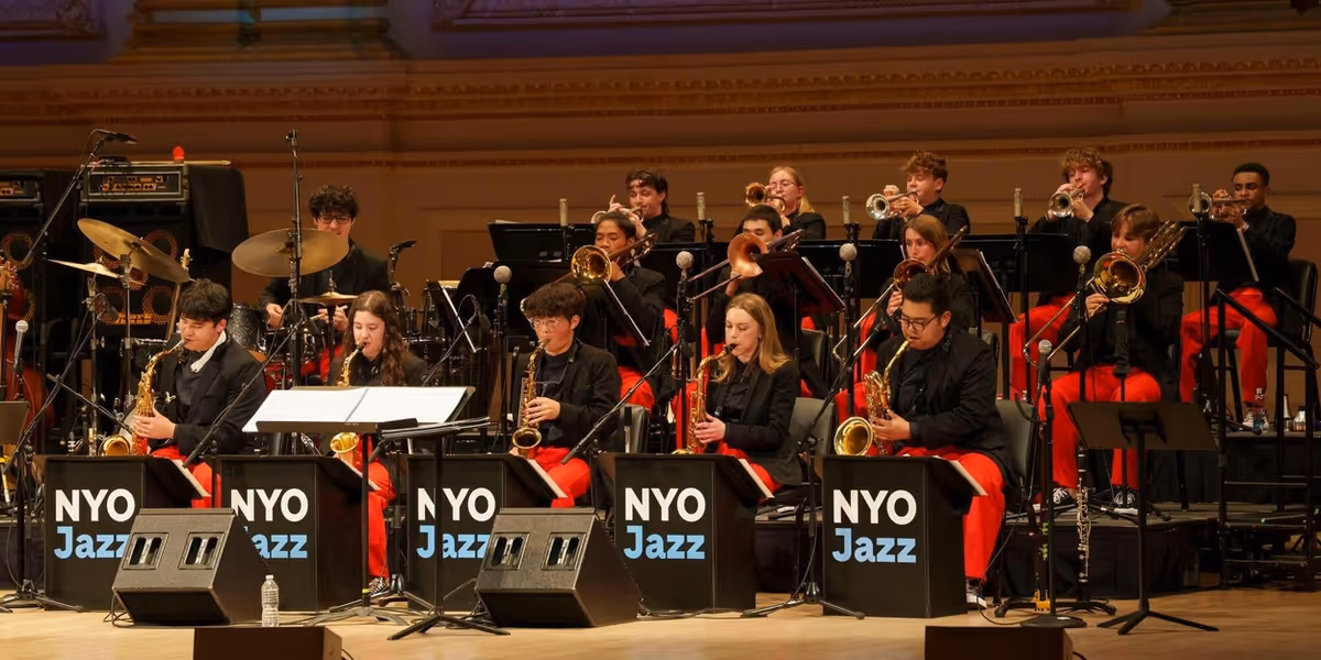 Carnegie Hall Reveals Teen Musicians From Across US Selected For NYO Jazz 2026
