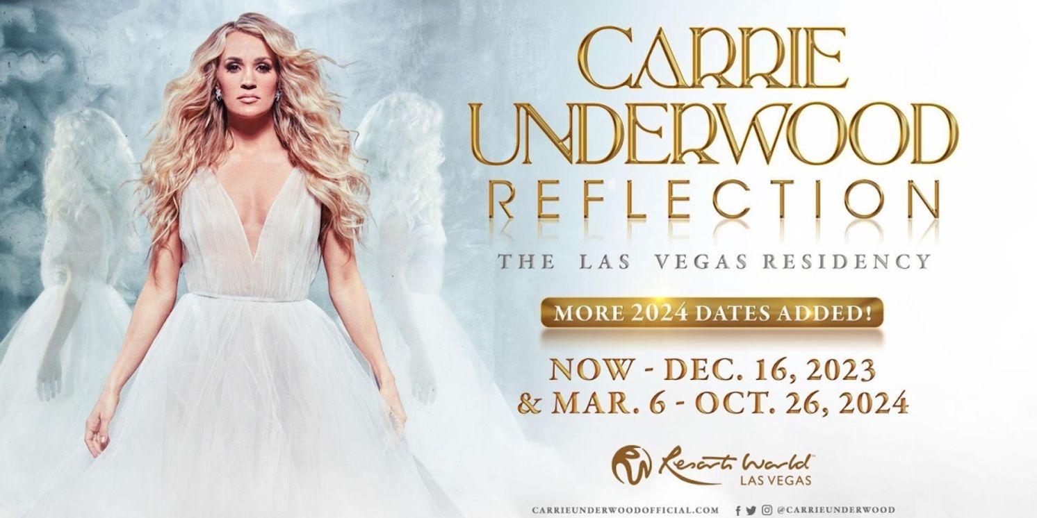 Carrie Underwood Extends 'REFLECTION: The Las Vegas Residency' Into October 2024  Image
