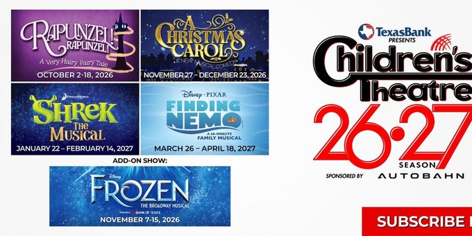 Casa Mañana Reveals 2026-27 Children's Theatre Season Lineup Photos