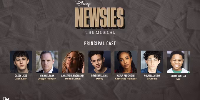 Casey Likes, Michael Park, Anastacia McCleskey, and More Will Lead NEWSIES at Th Photos