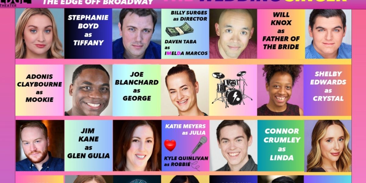 Cast And Creative Team Announced For Surging's THE WEDDING SINGER Opening In August