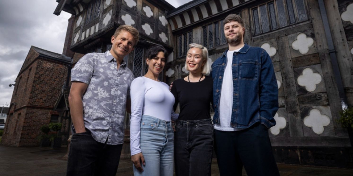 Cast of 2:22 A GHOST STORY Mark the Play's Arrival in Salford With Visit to Ordsall Hall  Image