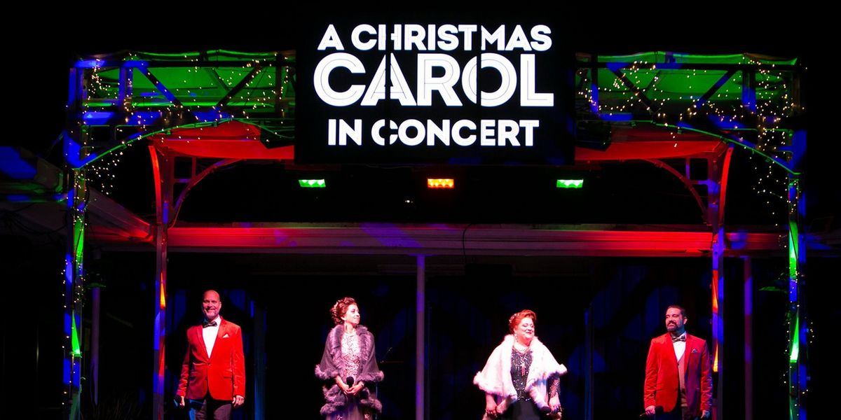Cast Set For A CHRISTMAS CAROL: in Concert at FreeFall Theatre