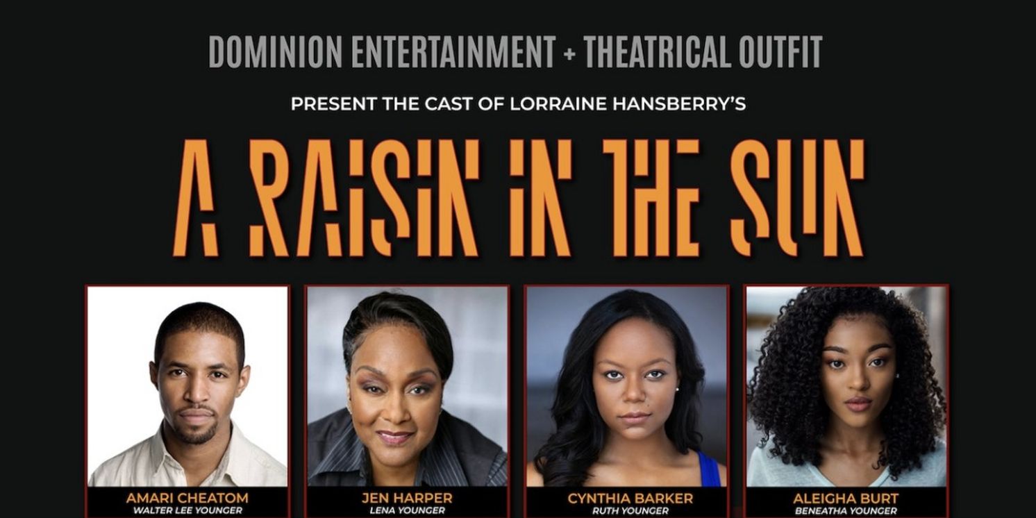 Cast Set For A RAISIN IN THE SUN at Theatrical Outfit  Image