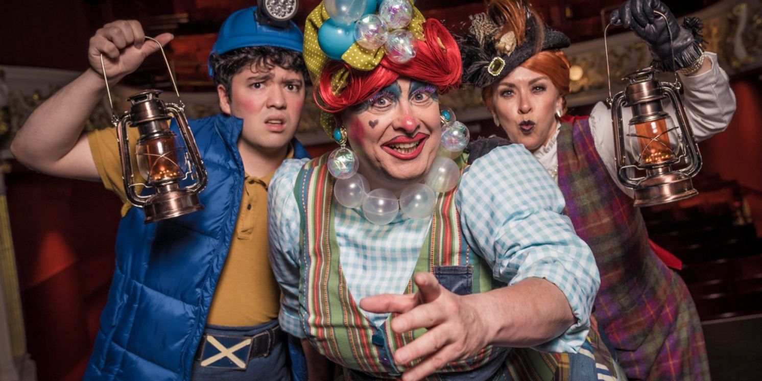 Cast Set For ALADDIN at the Perth Theatre  Image